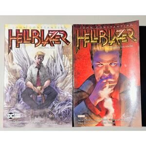 John Constantine Hellblazer LOT Original Sins The Devil You Know Books